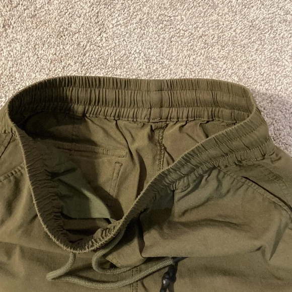 Olive Stretch Capri Pants - Picture 7 of 12